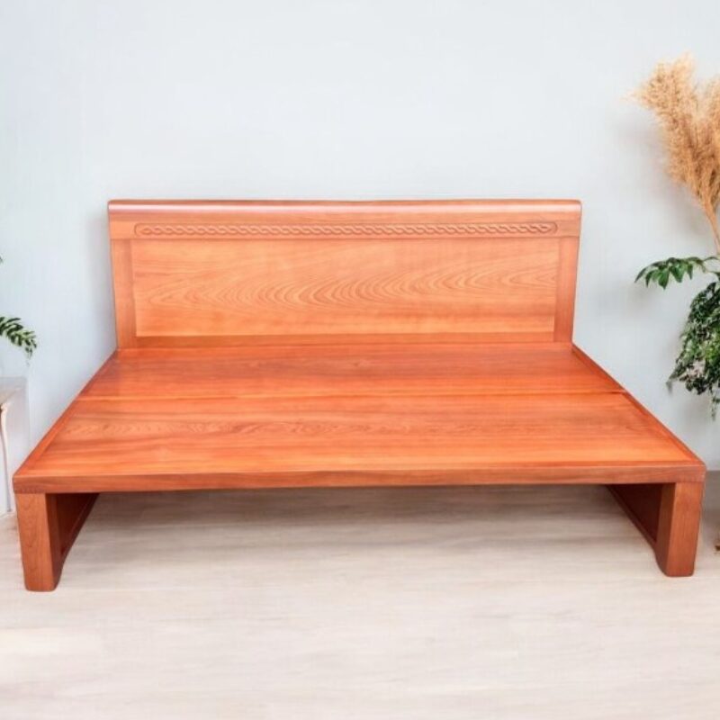 Giường gấp gỗ xoan đào tự nhiên MS 3195 5 Giường gấp gỗ xoan đào tự nhiên MS 3195 - Ảnh 5