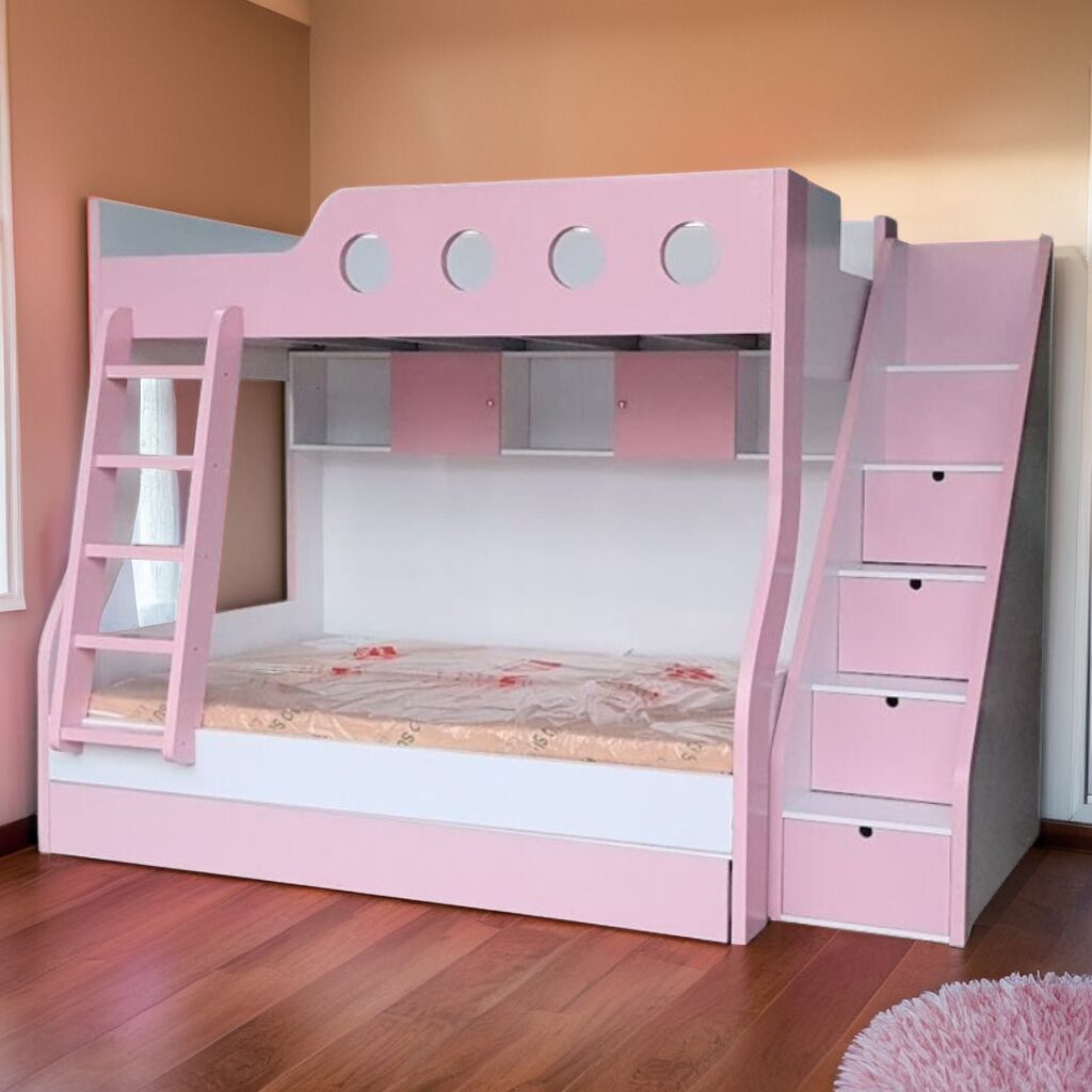 Giường ngủ 2 tầng đẹp MS 2775 1 Giường ngủ 2 tầng đẹp MS 2775
