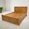 Giường ngủ gỗ gõ đỏ tự nhiên MS 3170 2 Giường ngủ gỗ gõ đỏ tự nhiên MS 3170