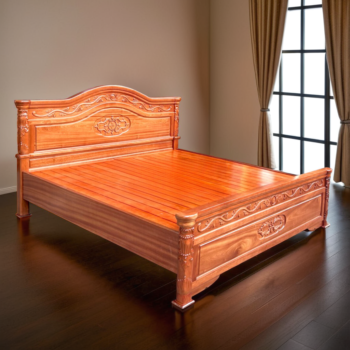 Giường ngủ gỗ xoan đào MS 3186 7 Giường ngủ gỗ xoan đào MS 3186