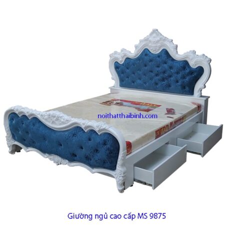 Giường ngủ hiện đại có ngăn kéo MS 9875 Giá bán = 13.500.000