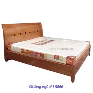 Giường ngủ mdf giá rẻ MS 9866 Giá bán = 4.500.000