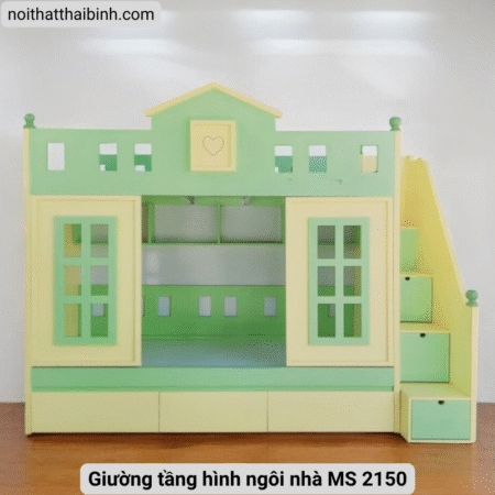 Giường tầng hình ngôi nhà MS 2150