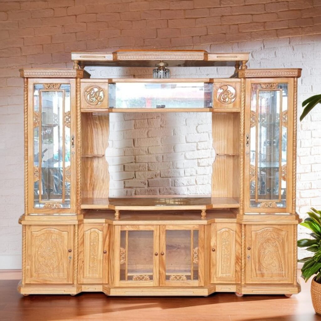 Kệ tivi kết hợp tủ rượu gỗ gõ đỏ MS 2821 1 Kệ tivi kết hợp tủ rượu gỗ gõ đỏ MS 2821