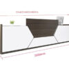 Bàn tiếp tân cao cấp MS 3124 - Hình ảnh 5