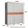 Tủ gỗ công nghiệp 4 cánh MS 3030 - Hình ảnh 2