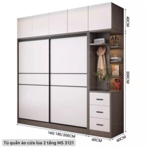 Kich thuoc tu quan ao cua lua 2 tang MS 3121 2