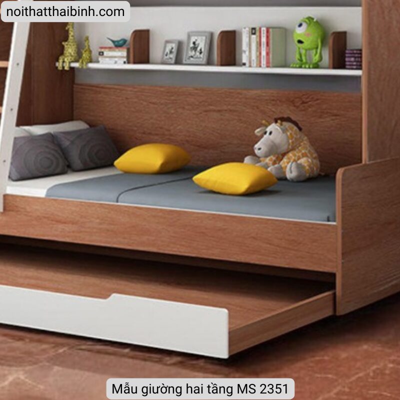 Mẫu giường hai tầng MS 2351 4 Mẫu giường hai tầng MS 2351 - Ảnh 4