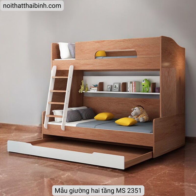 Mẫu giường hai tầng MS 2351 3 Mẫu giường hai tầng MS 2351 - Ảnh 3