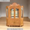Mẫu tủ rượu đẹp gỗ gõ đỏ MS 3144