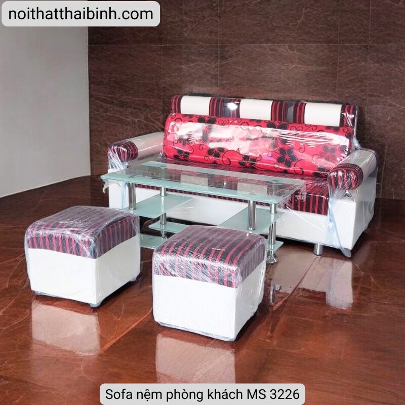 Bộ salon nệm cao cấp MS 3226 1 Bộ salon nệm cao cấp MS 3226