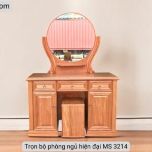 Trọn bộ phòng ngủ gỗ đinh hương MS 3214 10 Trọn bộ phòng ngủ gỗ đinh hương MS 3214