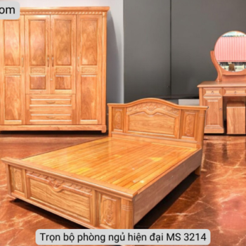 Trọn bộ phòng ngủ gỗ đinh hương MS 3214 11 Trọn bộ phòng ngủ gỗ đinh hương MS 3214