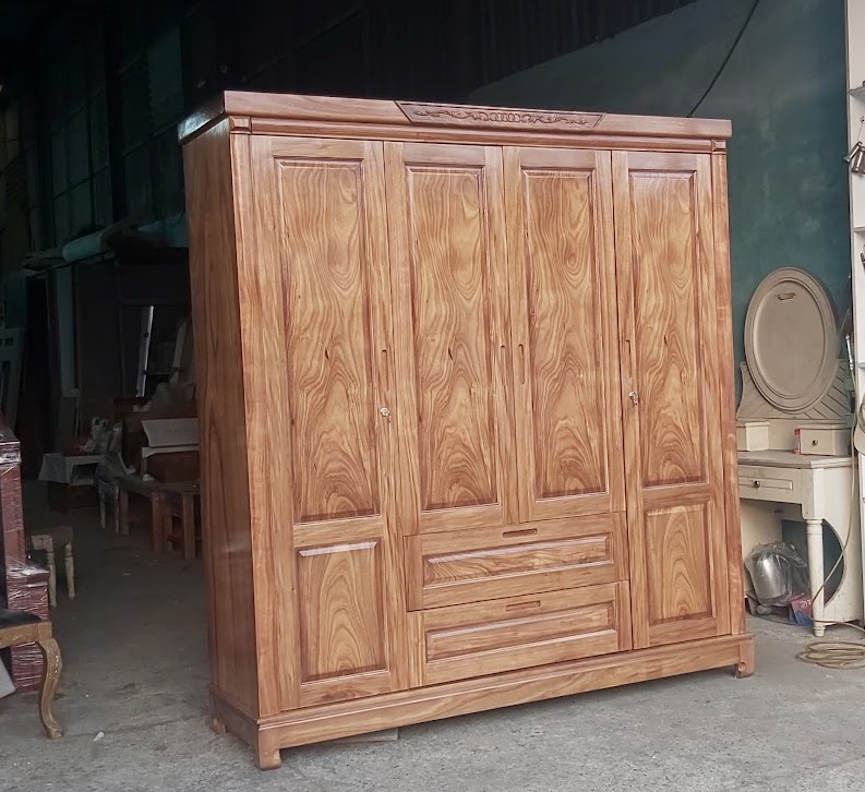  Tủ quần áo gỗ tự nhiên
