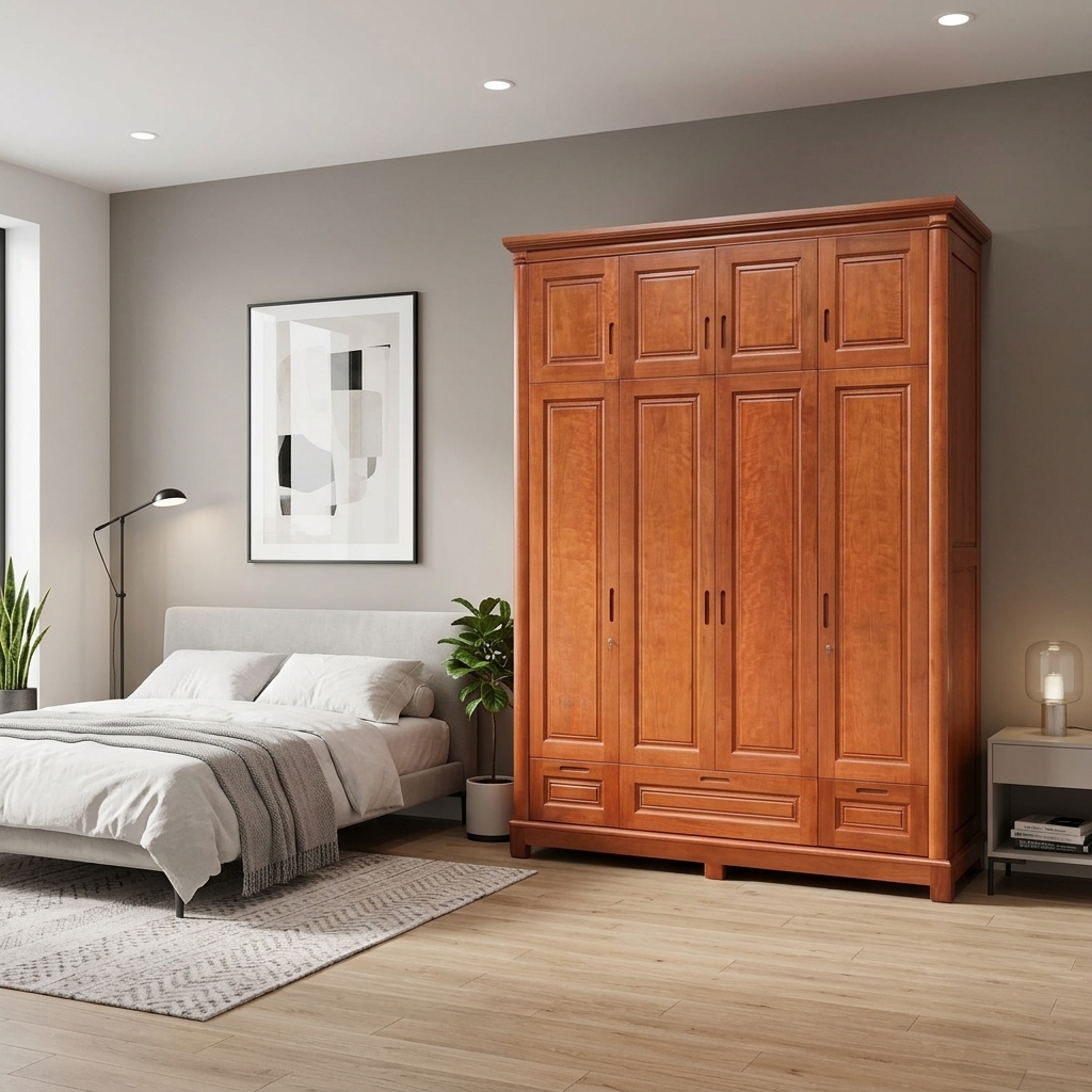 Mẫu tủ đựng quần áo đẹp