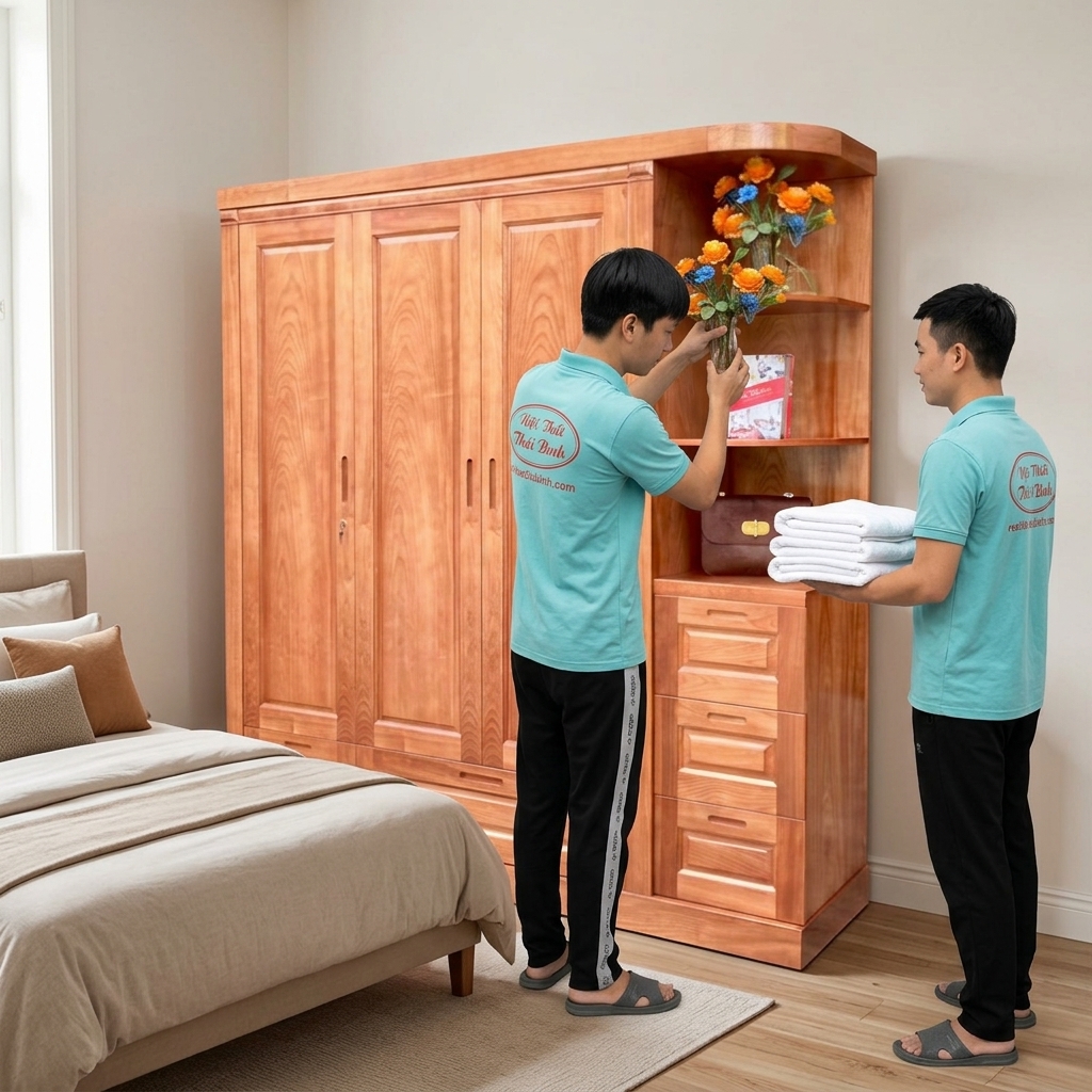 Mẫu tủ đựng quần áo đẹp