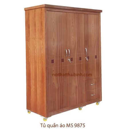 Tủ quần áo 1 6m MS 9875 Giá bán = 6.500.000 đ
