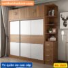 Tủ quần áo 3 cánh lùa MS 2507