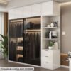 Tủ quần áo cửa lùa cánh kính MS 3046
