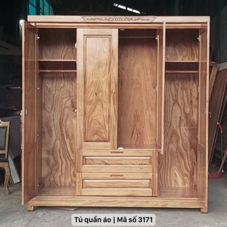 10 mẫu tủ quần áo đơn giản mà đẹp cho phòng ngủ hiện đại