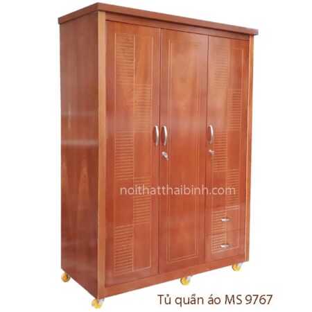 Tủ quần áo MS 9767 Giá 1m6= 6.500.000
