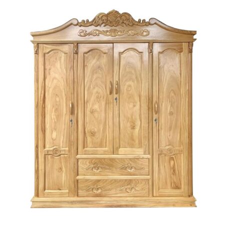 Tủ quần áo gỗ gõ đỏ cao cấp MS 2993