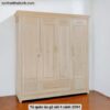 Tủ quần áo gỗ sồi 4 cánh 2094 2 Tủ quần áo gỗ sồi 4 cánh 2094