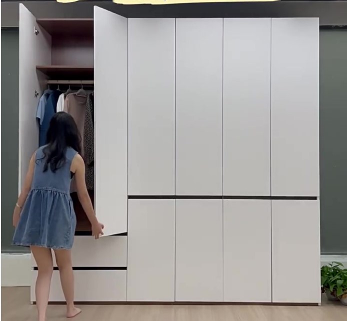 Mua tủ quần áo gỗ quận 1 mẫu cánh gỗ