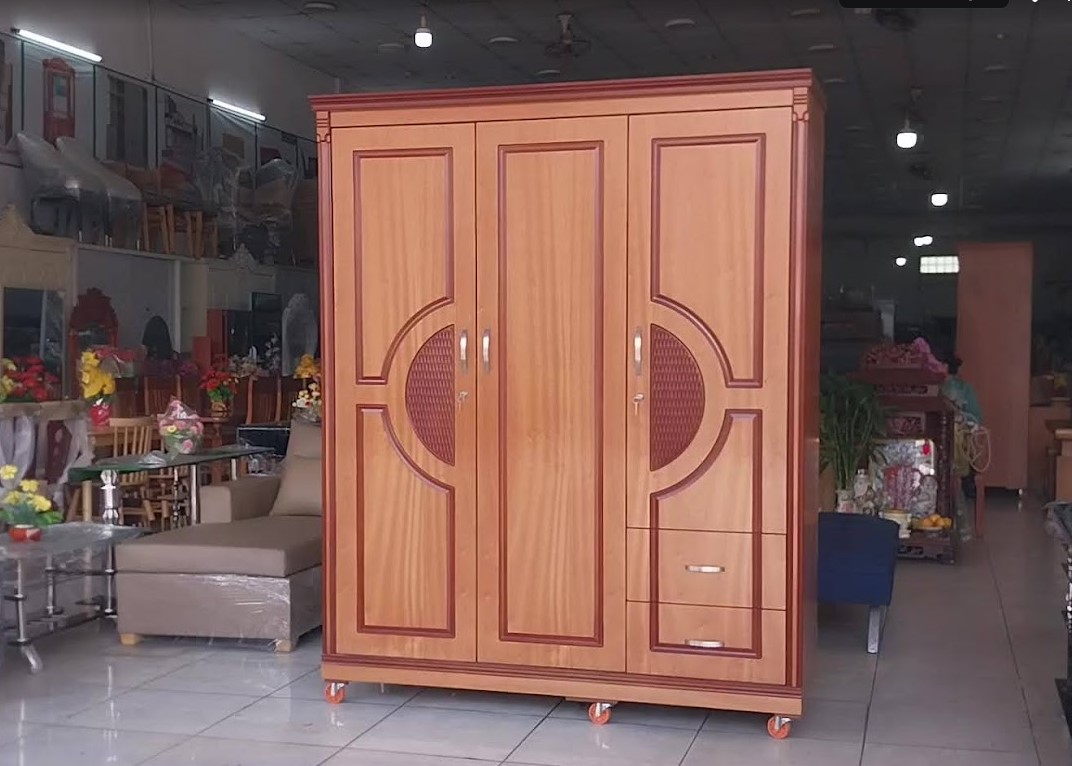 Tủ quần áo âm tường hiện đại cho phòng ngủ master