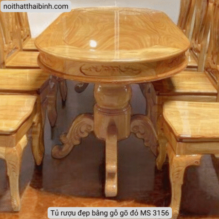 Bộ bàn ăn 8 ghế MS 3084