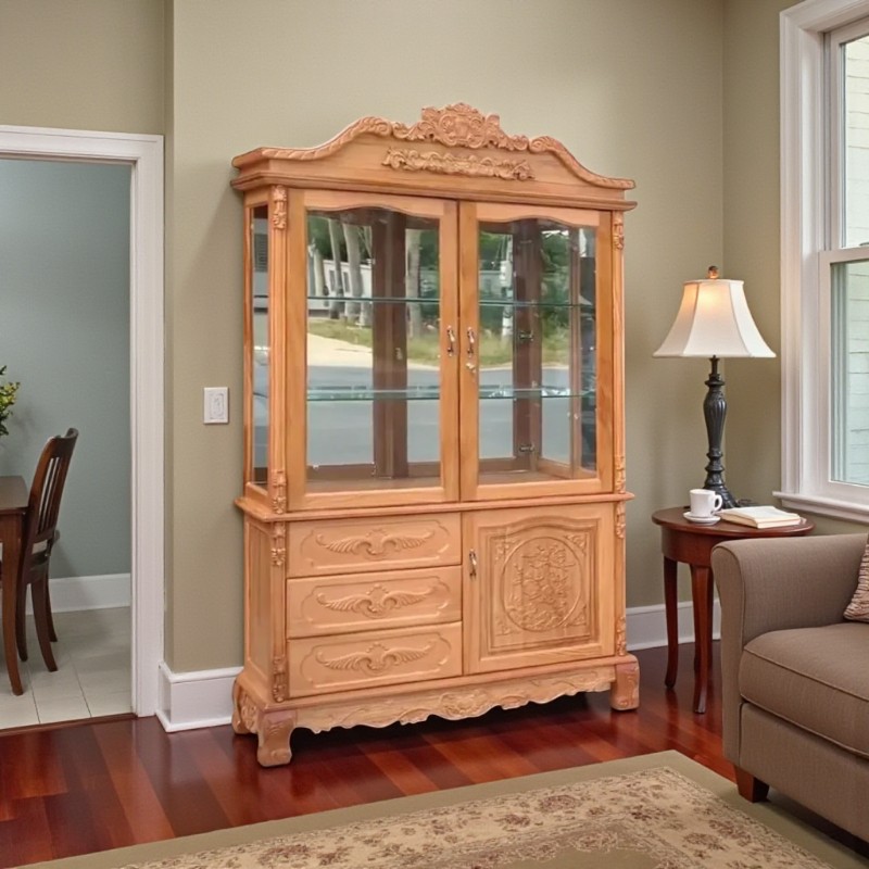 Tủ rượu gỗ gõ đỏ 1m2