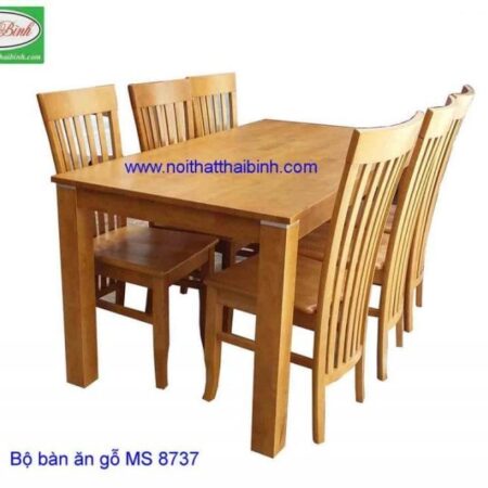 Bàn ăn gỗ MS 8737 Giá bán : 8.500.000