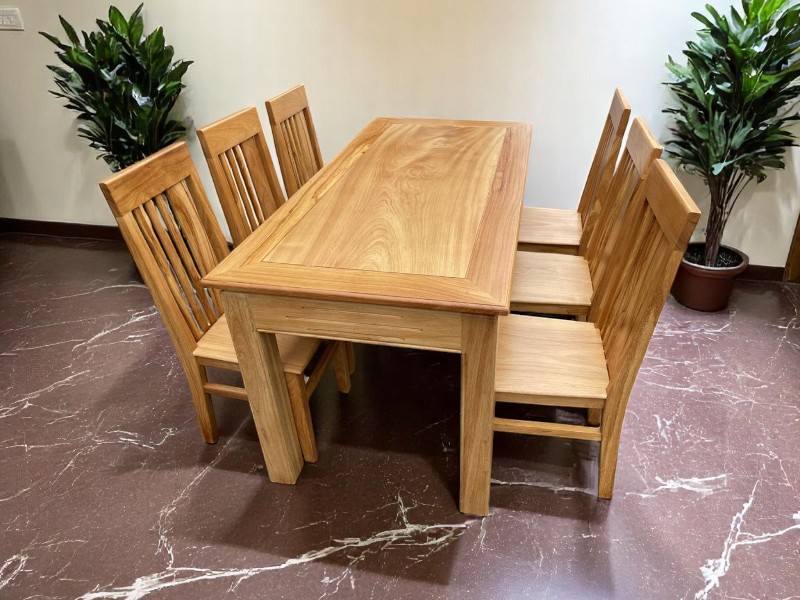 4 lý do nên chọn bàn ăn gỗ sồi cho gia đình 5 Bàn ăn gỗ sồi