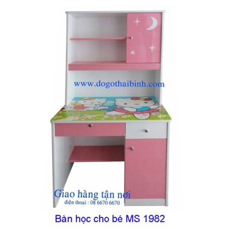 Bàn học sinh có kệ MS 1982 Giá bán 0m8 = 2.800.000