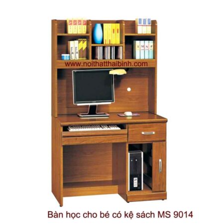 Bàn học cho bé có kệ sách MS : 9014 Giá : 1m0 = 3.900.000