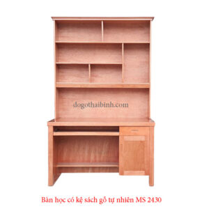 Bàn học cho bé gỗ tự nhiên MS 2430 | GIAO HỎA TỐC TPHCM