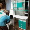 Bàn học góc có kệ sách 1m2 MS 9003 Giá bán : 4.700.000 - Hình ảnh 3