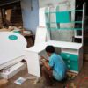 Bàn học góc có kệ sách 1m2 MS 9003 Giá bán : 4.700.000 - Hình ảnh 4