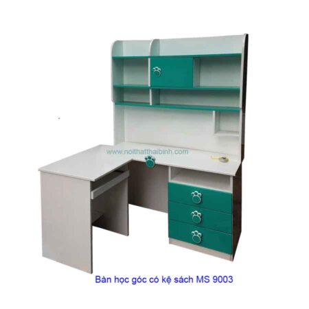 Bàn học góc có kệ sách 1m2 MS 9003 Giá bán : 4.700.000