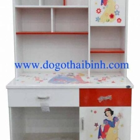 Bàn học sinh có kệ MS 6457 Size : 1m2 x 1m8 x 0m5 Giá bán : 3.200.000