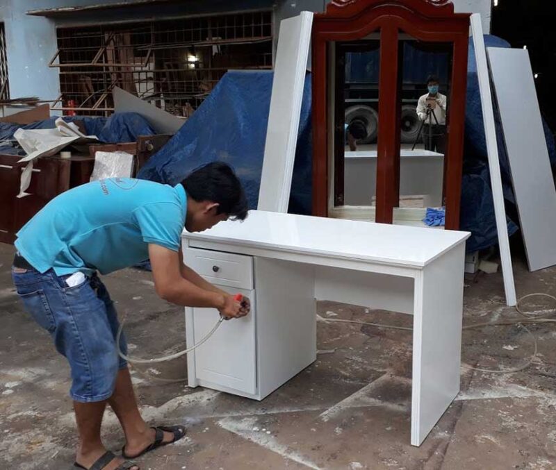 Bàn làm việc MS 9285 Giá 1m2 = 3.500.000 - Ảnh 4