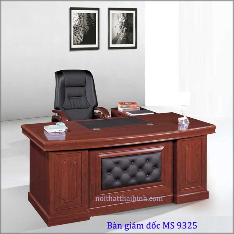 Bàn giám đốc MS 9325 Giá 1m8 = 8.500.000