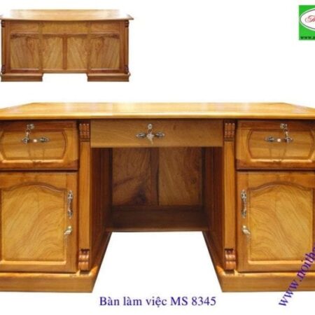 Bàn làm việc MS 8345 Size : 1m6 x 0m8 x 0m78 Giá : 17.000.000