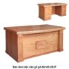 Bàn làm việc gỗ tự nhiên vân gõ đỏ MS 2637 | GIAO HỎA TỐC TPHCM