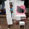 Bàn trang điểm Hello Kitty MS 9137 Giá 1m0 : 4.000.000 - Hình ảnh 4
