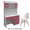Bộ bàn học cho bé gái MS 2983