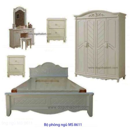 Bộ phòng ngủ MS 8611 Giá = 23.700.000