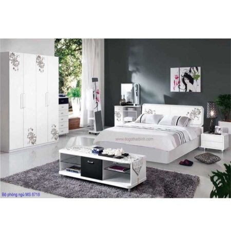Bộ phòng ngủ  MS 8718 Giá bộ : 21.800.000