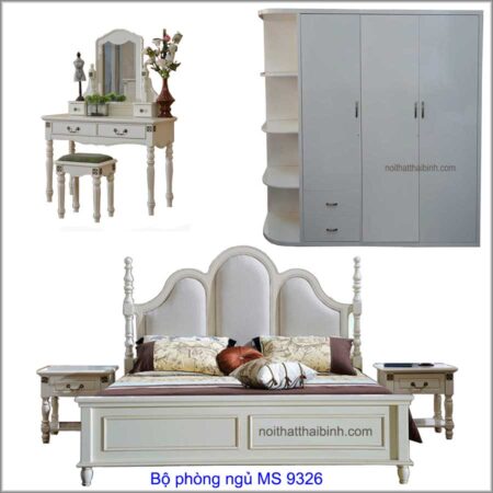Bộ phòng ngủ cao cấp MS 9326 Giá bộ = 26.200.000