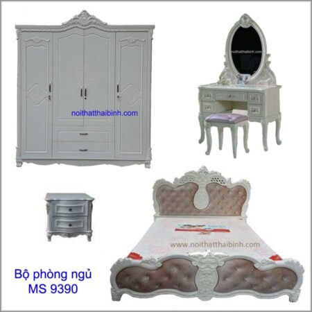 Bộ phòng ngủ sang trọng MS 9390 Giá bộ = 33.900.000